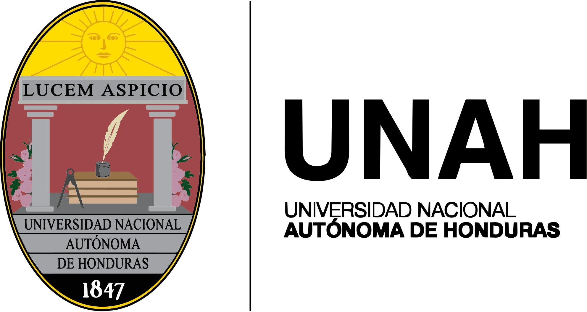 Logo de UNAH, cliente de Bertech en Honduras
